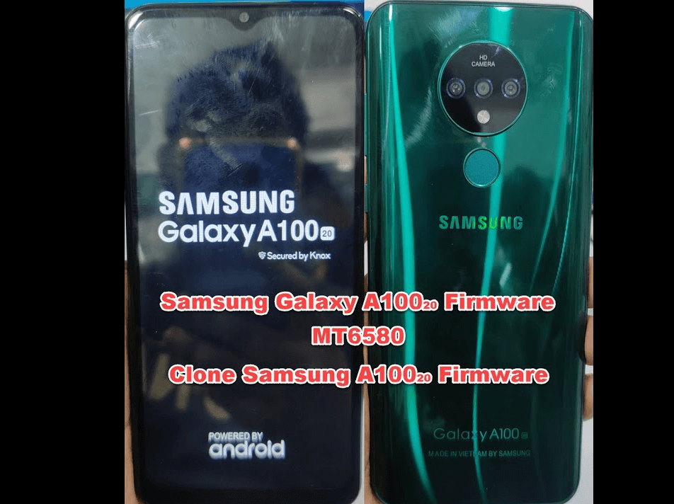 Clone Samsung A100(20) MT6580 Firmware