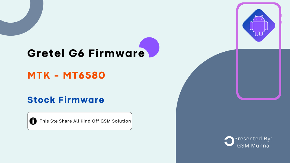 Gretel G6 Firmware